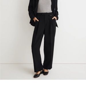The Rosedale High-Rise Straight Pant in Crepe